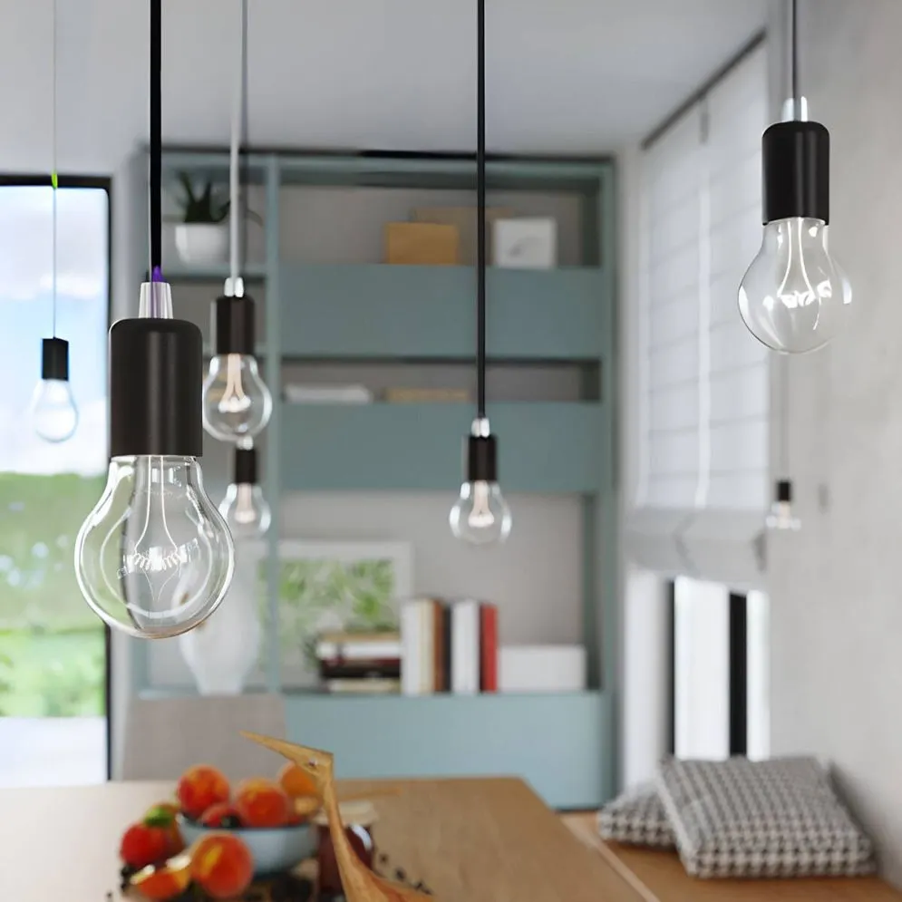 Lampa wisząca EDISON czarna | sklep MIRAT kolekcja edison