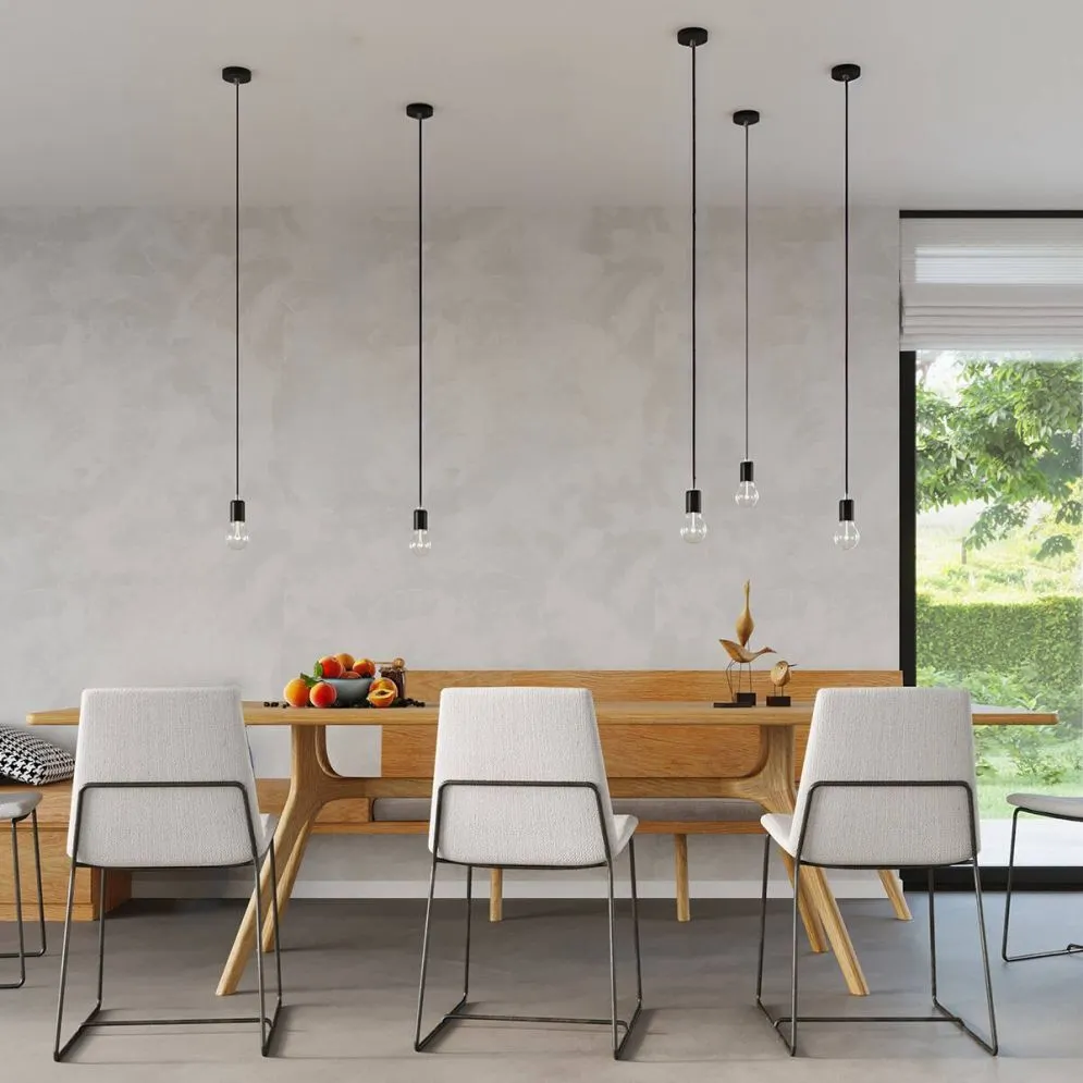 Lampa wisząca EDISON czarna | sklep MIRAT kolekcja edison