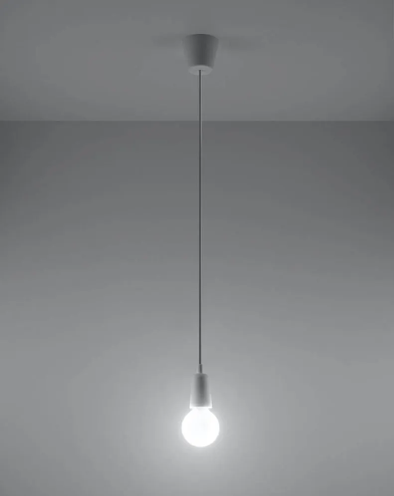 Lampa wisząca DIEGO 1 biała | sklep MIRAT kolekcja diego