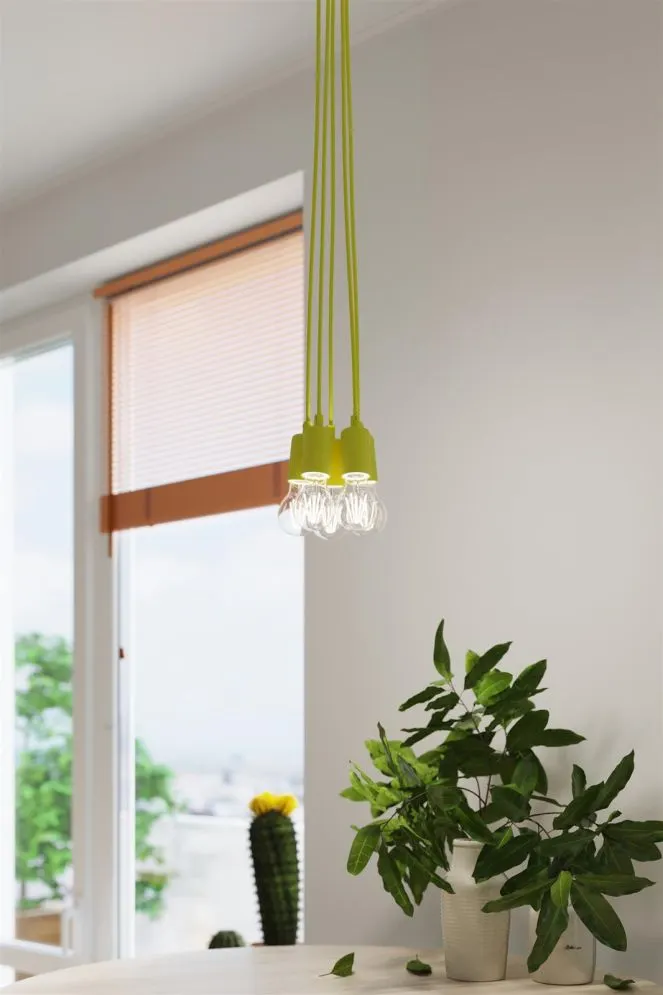 Lampa wisząca DIEGO 1 żółta | sklep MIRAT kolekcja diego