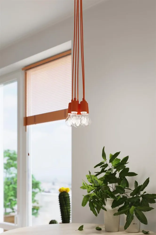 Lampa wisząca DIEGO 1 pomarańczowy | sklep MIRAT kolekcja diego