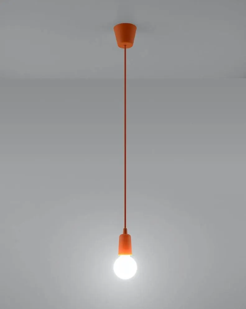 Lampa wisząca DIEGO 1 pomarańczowy | sklep MIRAT kolekcja diego