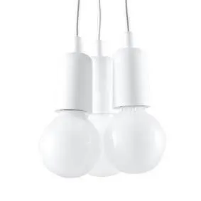 Lampa wisząca DIEGO 3 biała | sklep MIRAT kolekcja diego