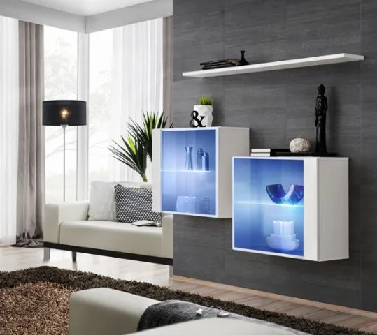 Meblościanka SWITCH SB 3 z podświetleniem LED | MIRAT. w stylu kolekcja SWITCH