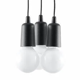 Lampa wisząca DIEGO 3 czarna | sklep MIRAT kolekcja diego