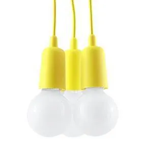 Lampa wisząca DIEGO 3 żółta | sklep MIRAT  kolekcja diego