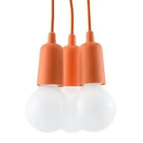 Lampa wisząca DIEGO 3 pomarańczowy | sklep MIRAT  kolekcja diego