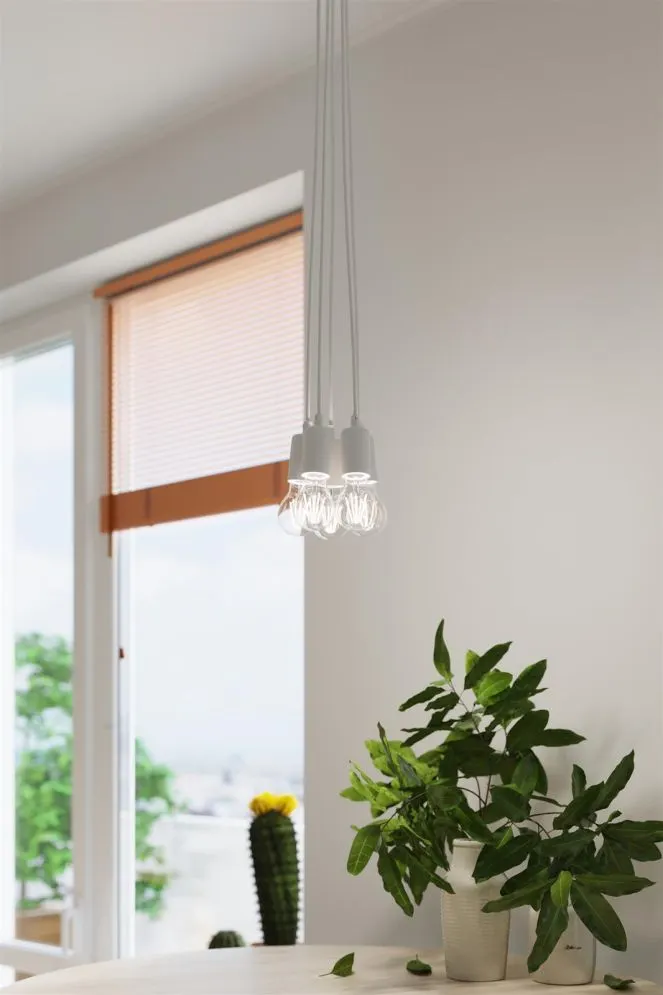 Lampa wisząca DIEGO 5 biała | sklep MIRAT kolekcja diego