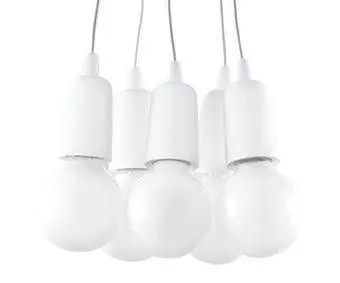 Lampa wisząca DIEGO 5 biała | sklep MIRAT kolekcja diego