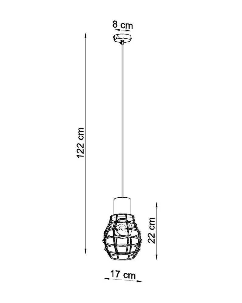 Lampa wisząca LUGO | sklep MIRAT  kolekcja lugo