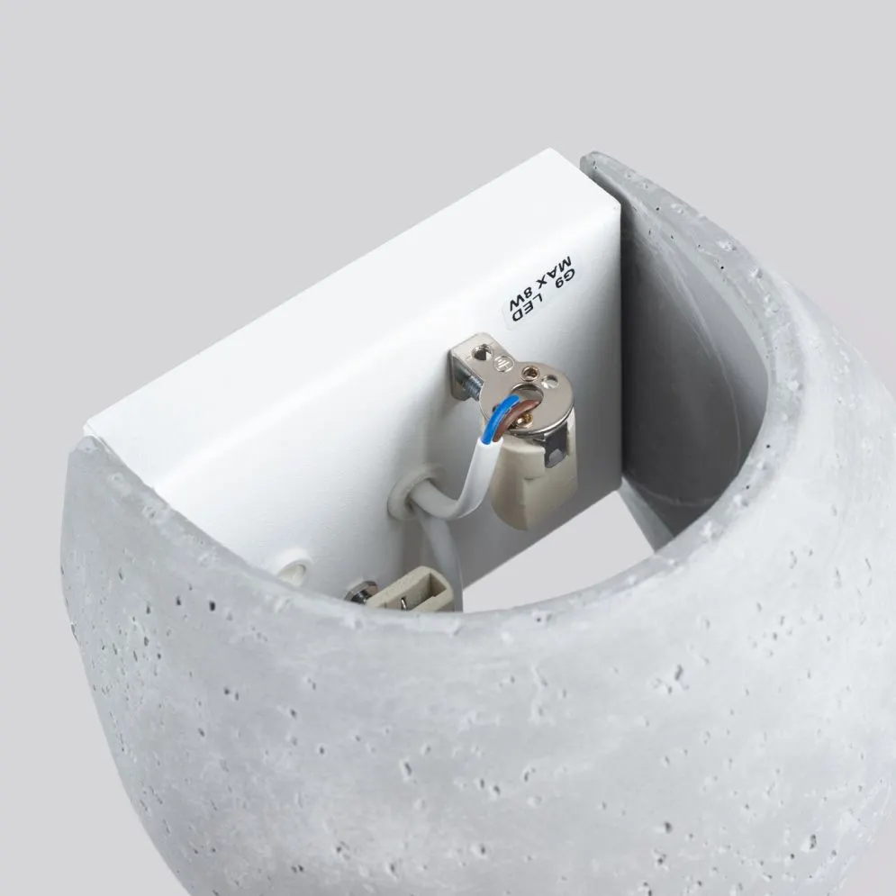 Kinkiet GLOBE beton | sklep MIRAT kolekcja globe