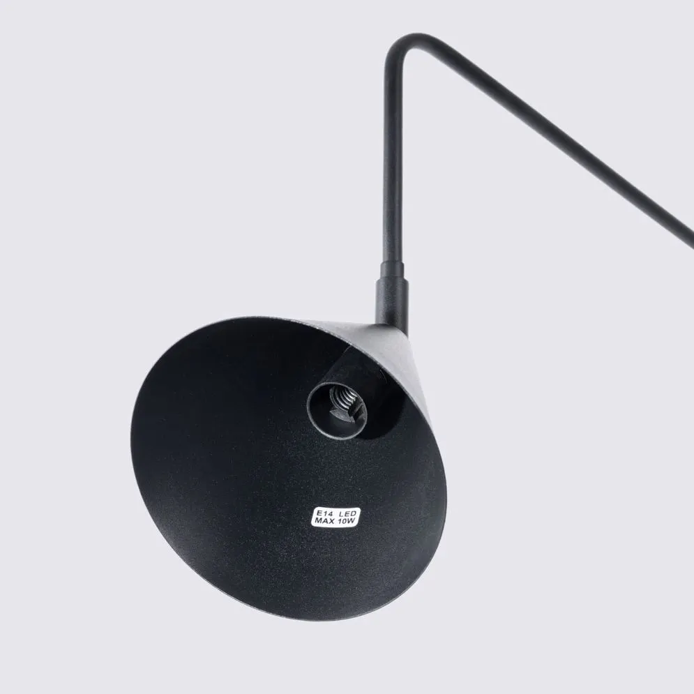 Kinkiet NOX czarny | sklep MIRAT  kolekcja nox