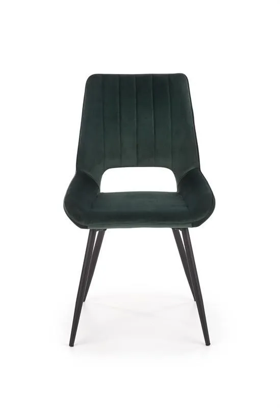 Krzesło K404 VELVET ciemno zielone do jadalni | MIRAT. w stylu kolekcja