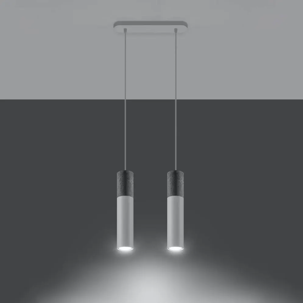 Lampa wisząca BORGIO 2 biały | sklep MIRAT  kolekcja borgio