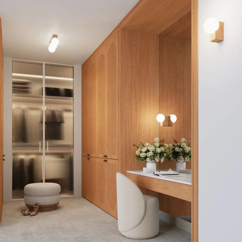 Plafon BULBO 4 naturalne drewno | sklep MIRAT  kolekcja bulbo