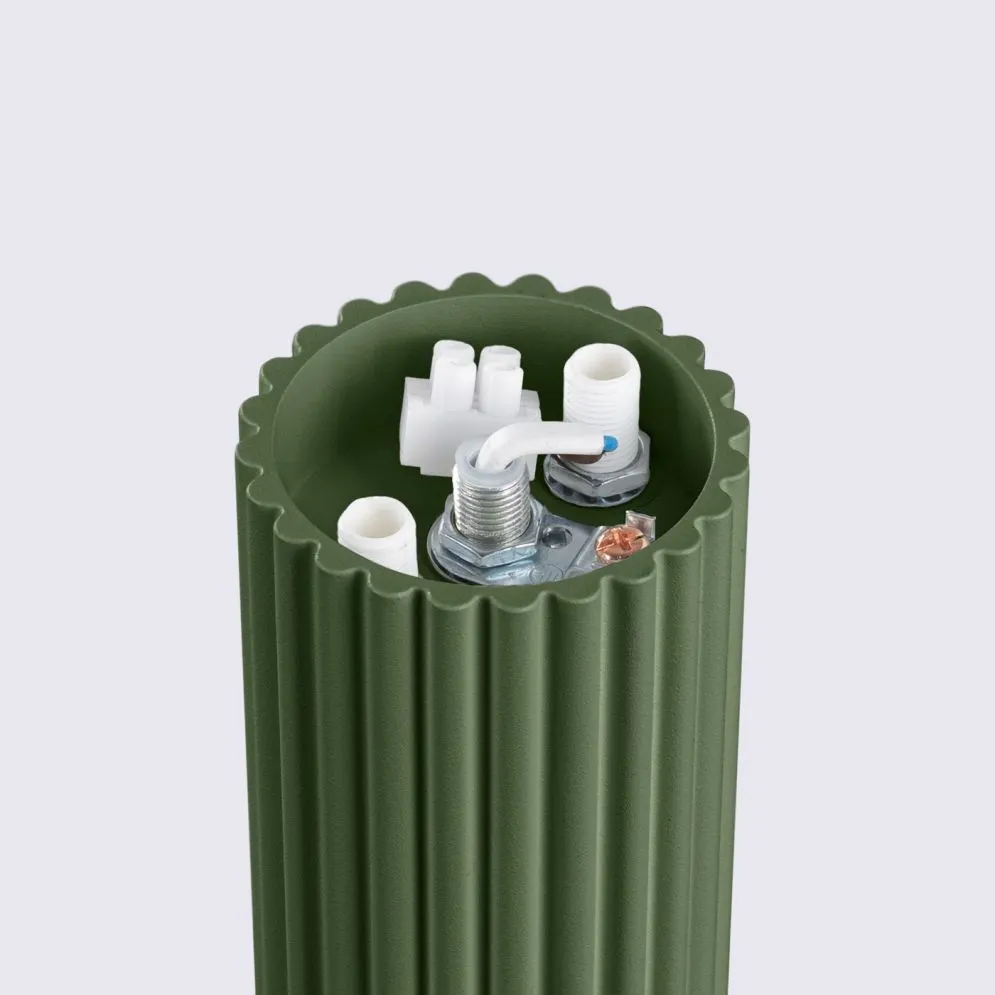 Plafon HALO zielony oliwkowy IP44 | sklep MIRAT kolekcja halo