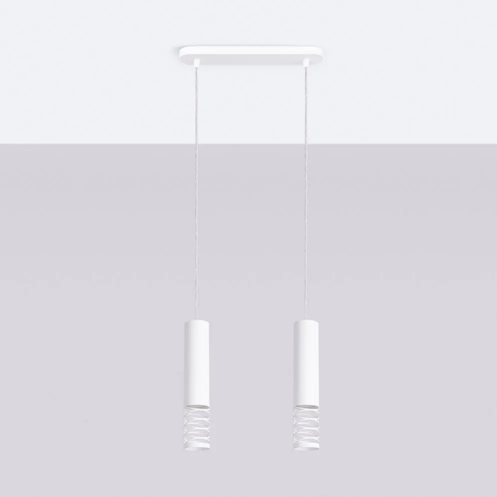 Lampa wisząca LAMI 2 biały | sklep MIRAT kolekcja lami