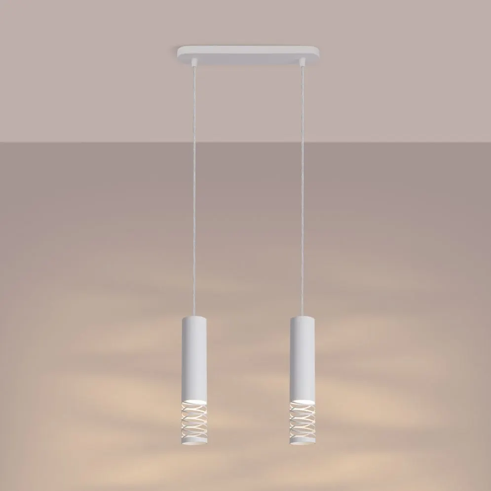 Lampa wisząca LAMI 2 biały | sklep MIRAT kolekcja lami