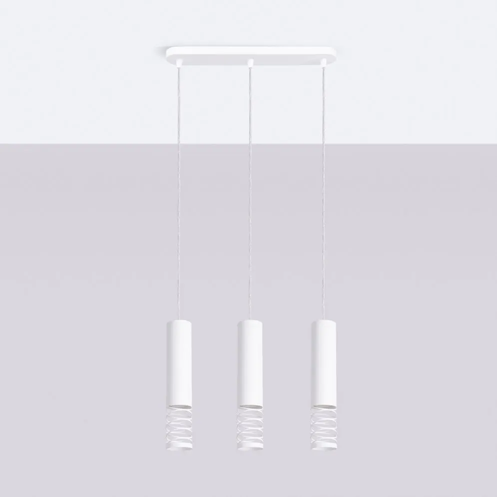 Lampa wisząca LAMI 3L biały | sklep MIRAT kolekcja lami