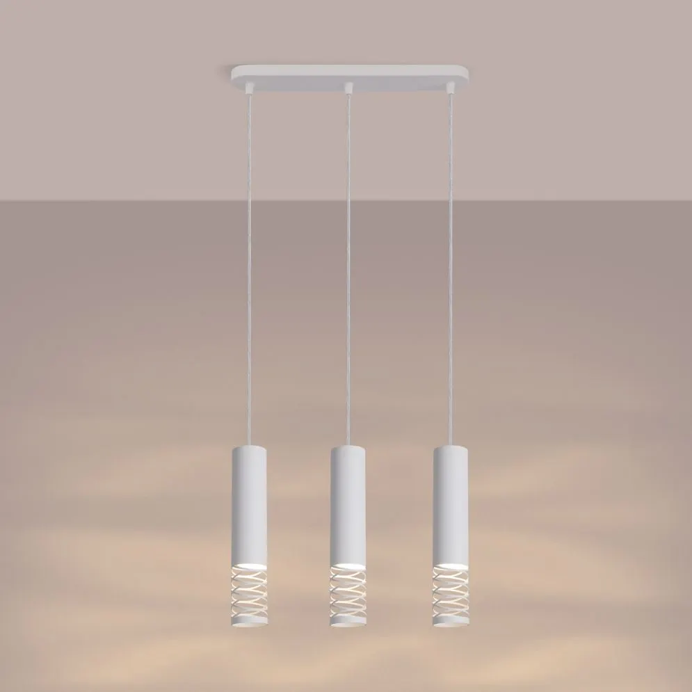 Lampa wisząca LAMI 3L biały | sklep MIRAT kolekcja lami