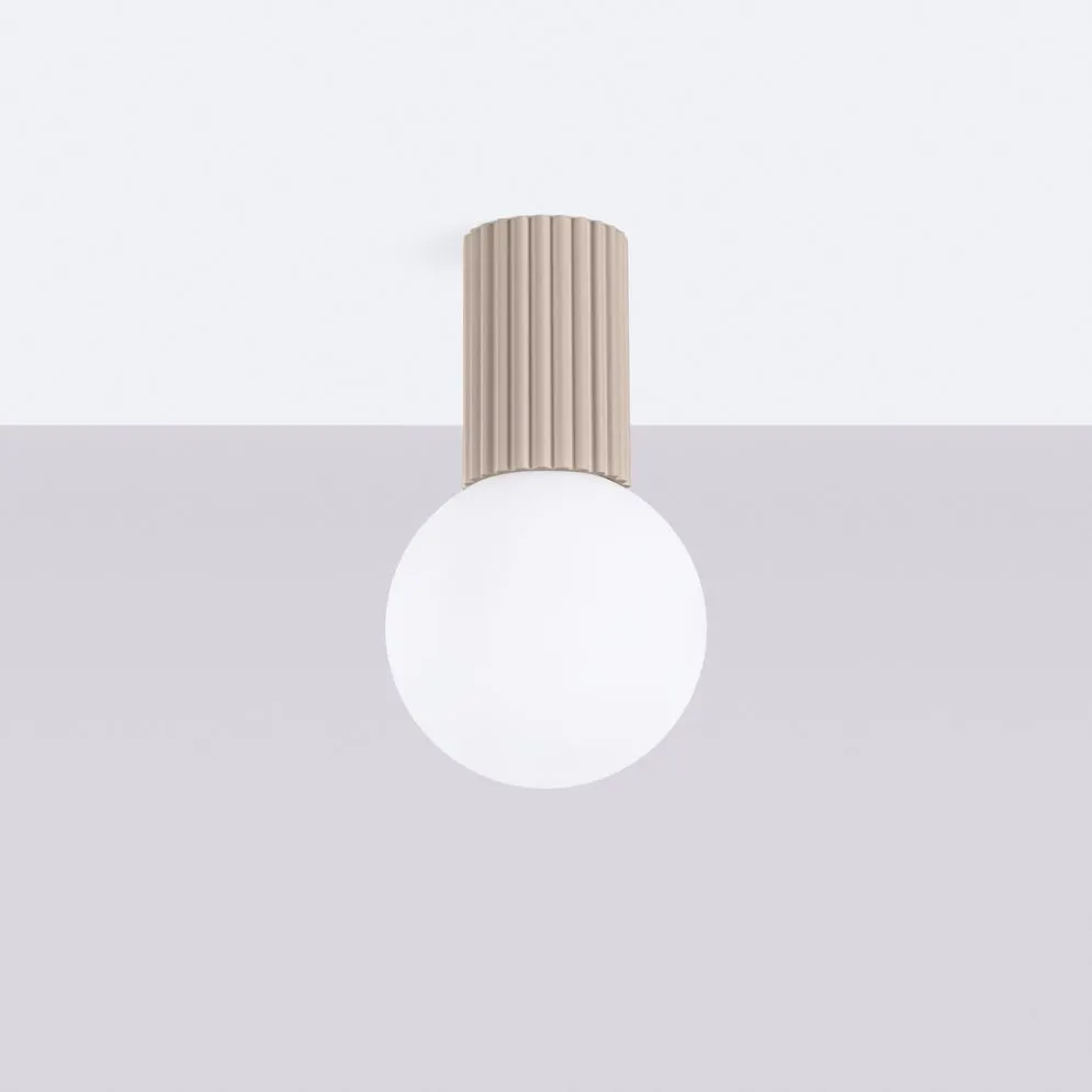 Plafon HALO taupe IP44 | sklep MIRAT kolekcja halo