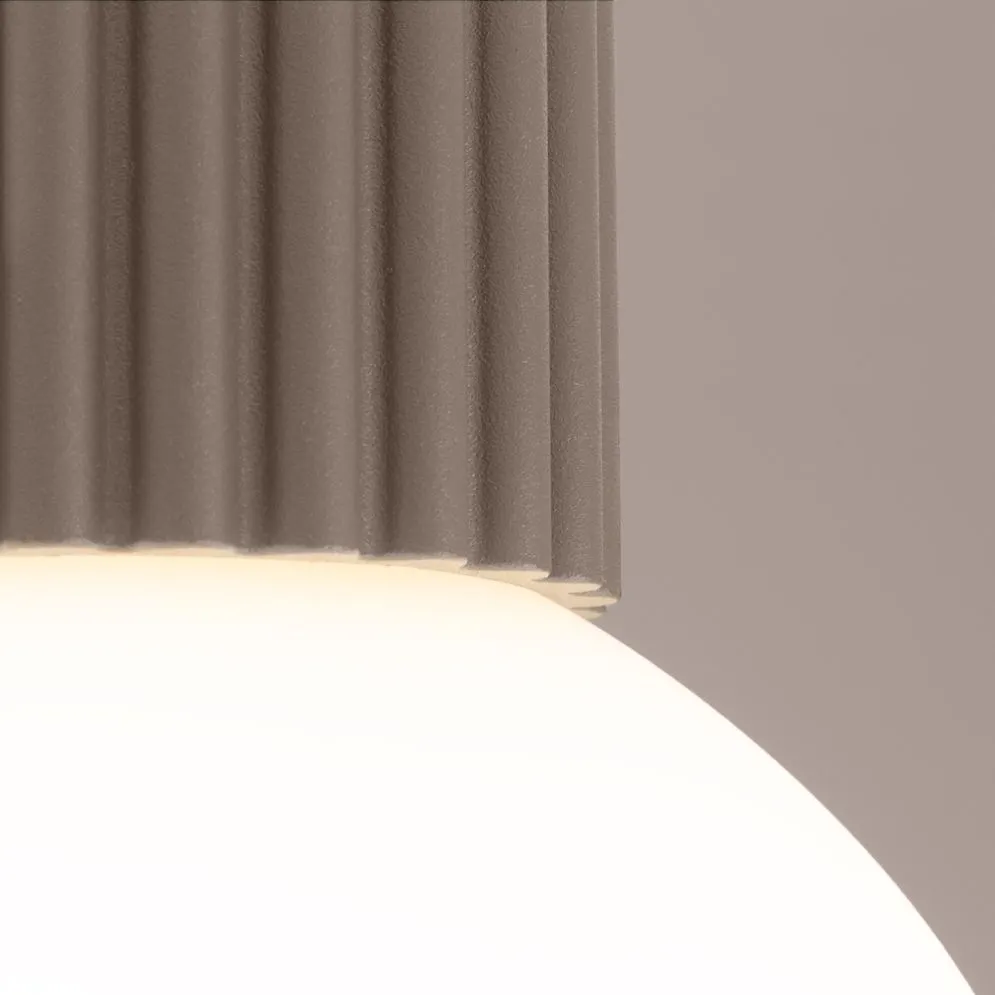 Plafon HALO taupe IP44 | sklep MIRAT kolekcja halo