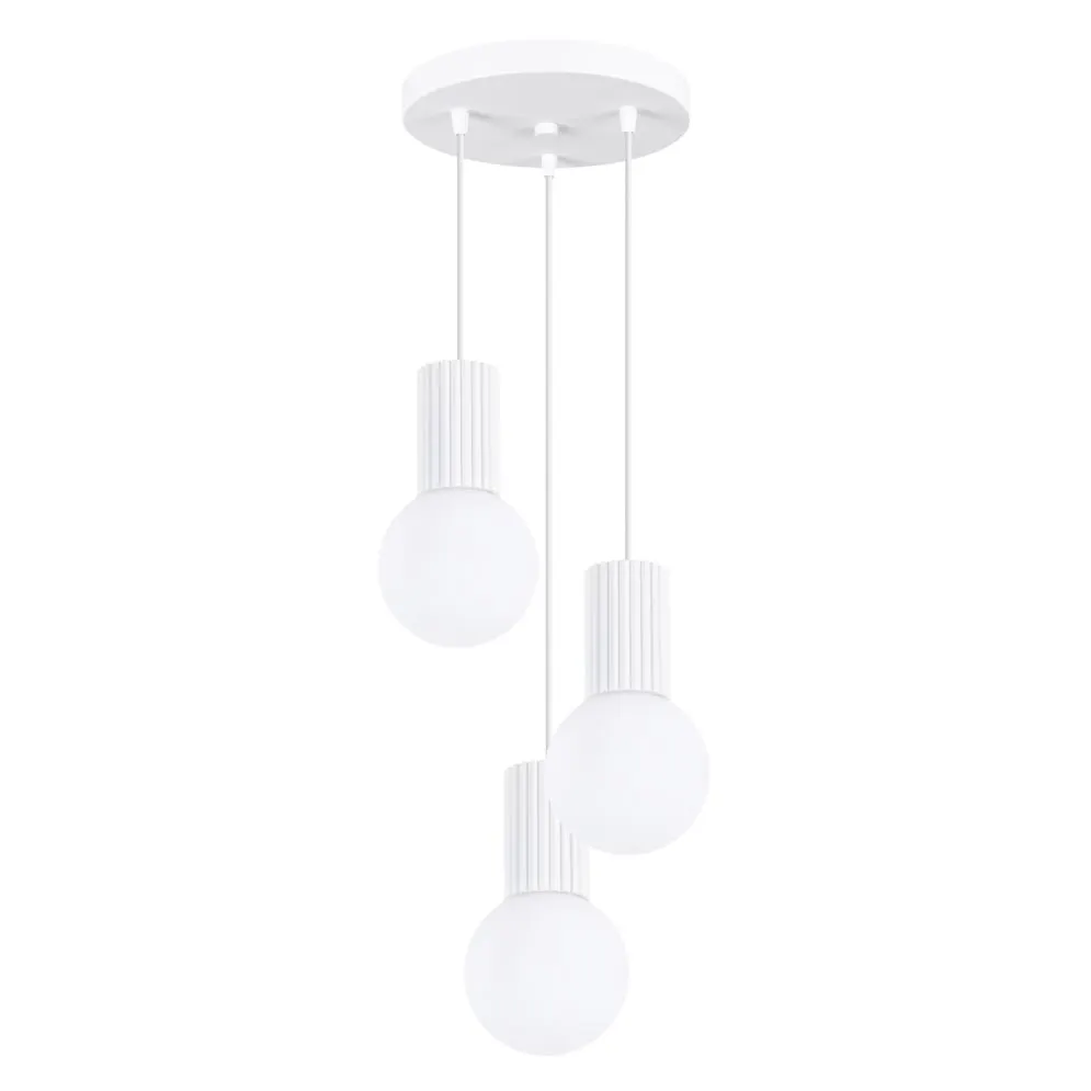 Lampa wisząca HALO 3P biała | sklep MIRAT  kolekcja halo