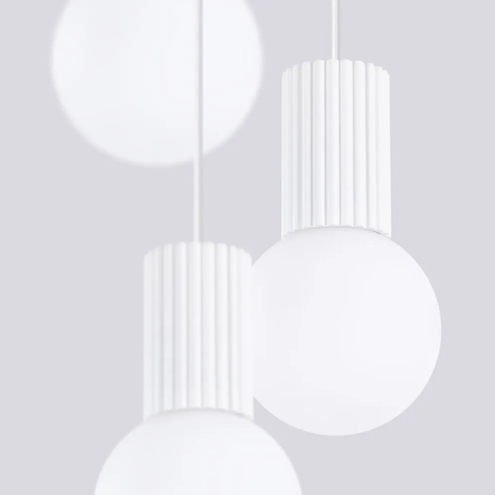 Lampa wisząca HALO 3P biała | sklep MIRAT  kolekcja halo