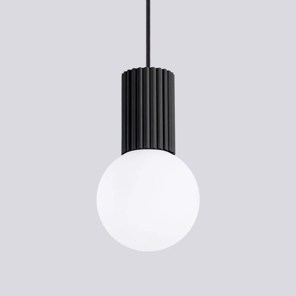 Lampa wisząca HALO 1 czarna | sklep MIRAT kolekcja halo