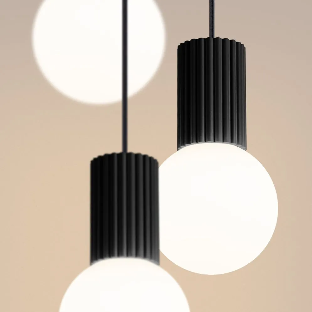 Lampa wisząca HALO 3P czarna | sklep MIRAT  kolekcja halo