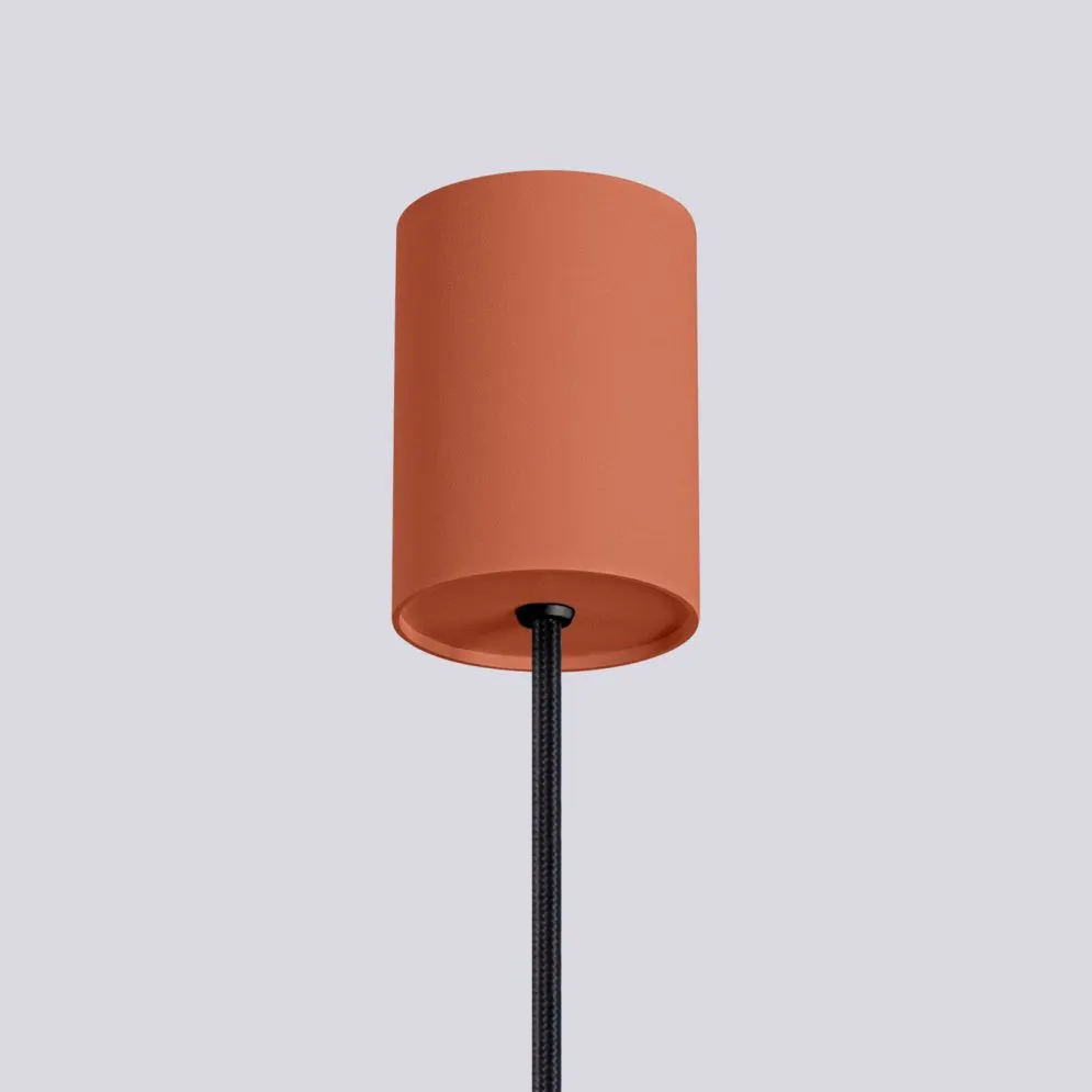 Lampa wisząca HALO 1 ochra czerwona | sklep MIRAT  kolekcja halo
