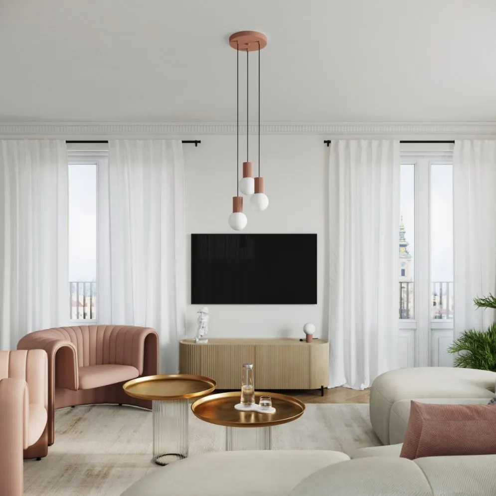 Lampa wisząca HALO 1 mocca | sklep MIRAT kolekcja halo