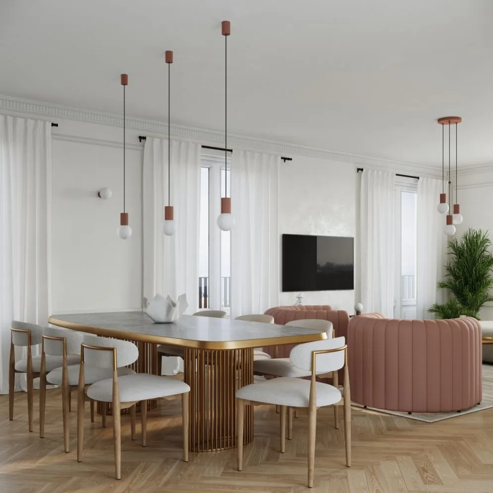 Lampa wisząca HALO 1 mocca | sklep MIRAT kolekcja halo