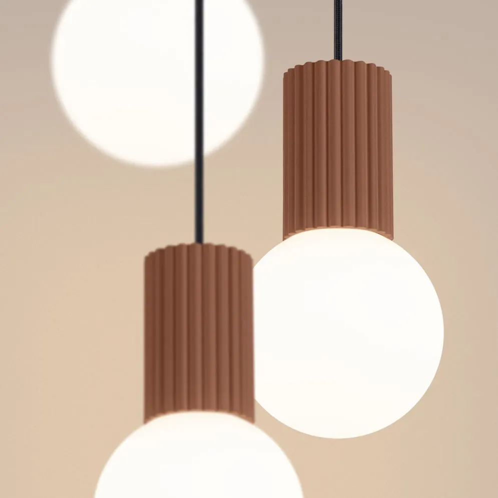 Lampa wisząca HALO 3P mocca | sklep MIRAT kolekcja halo