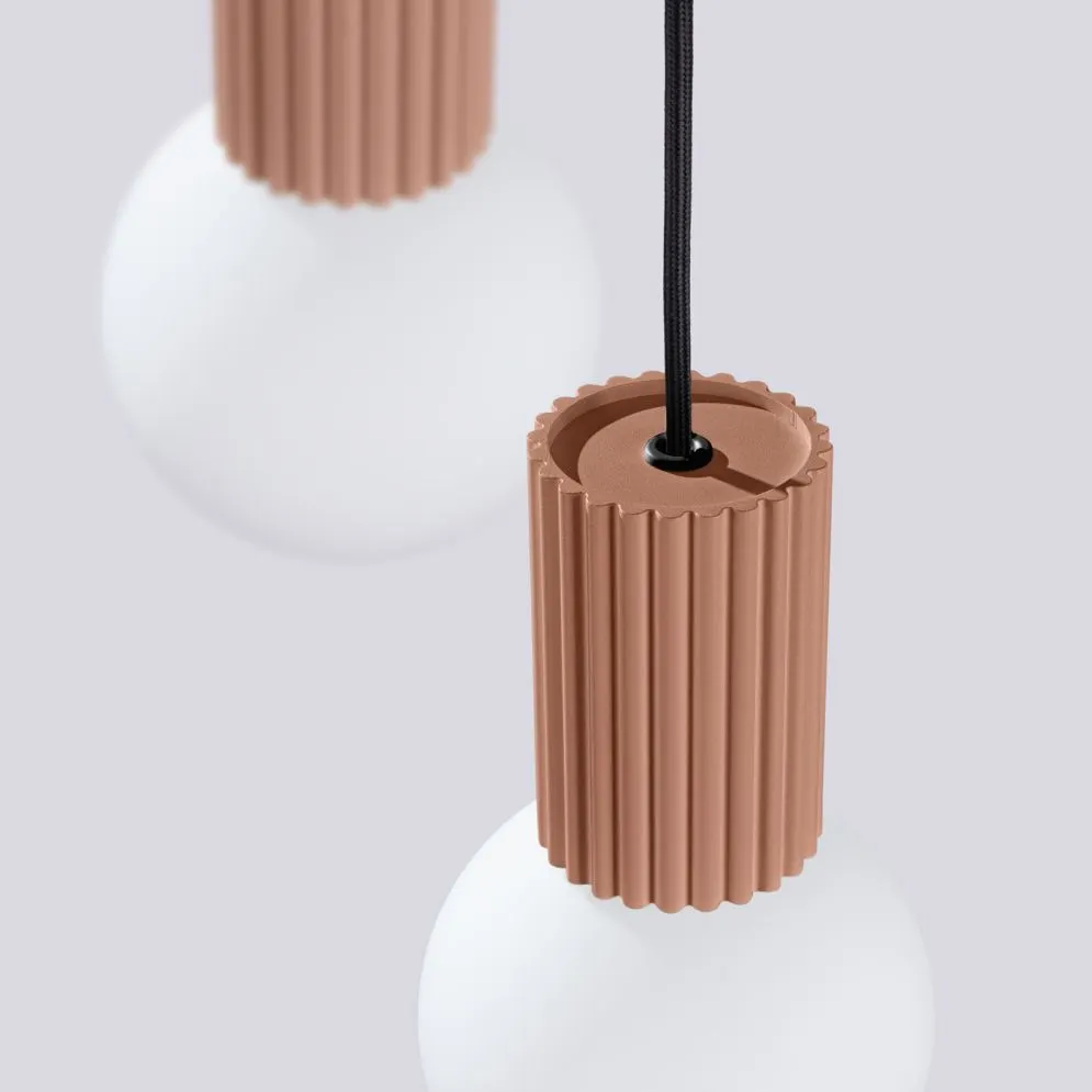 Lampa wisząca HALO 3P mocca | sklep MIRAT kolekcja halo