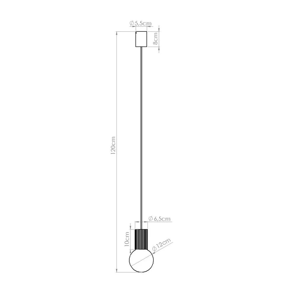 Lampa wisząca HALO 1 ultramaryna | sklep MIRAT kolekcja halo