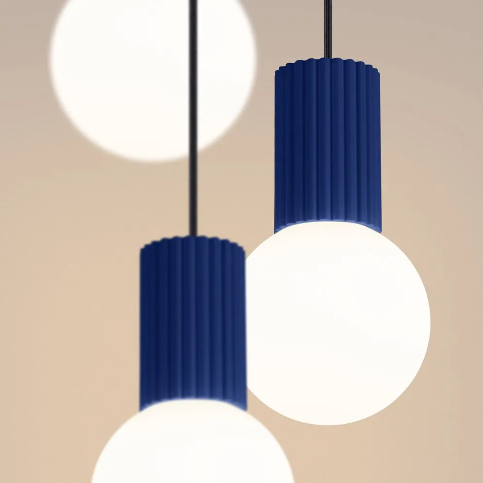 Lampa wisząca HALO 3P ultramaryna | sklep MIRAT  kolekcja halo