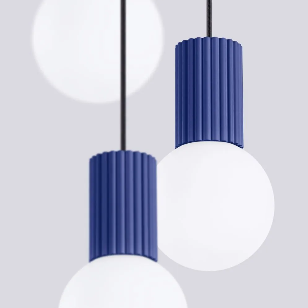 Lampa wisząca HALO 3P ultramaryna | sklep MIRAT  kolekcja halo
