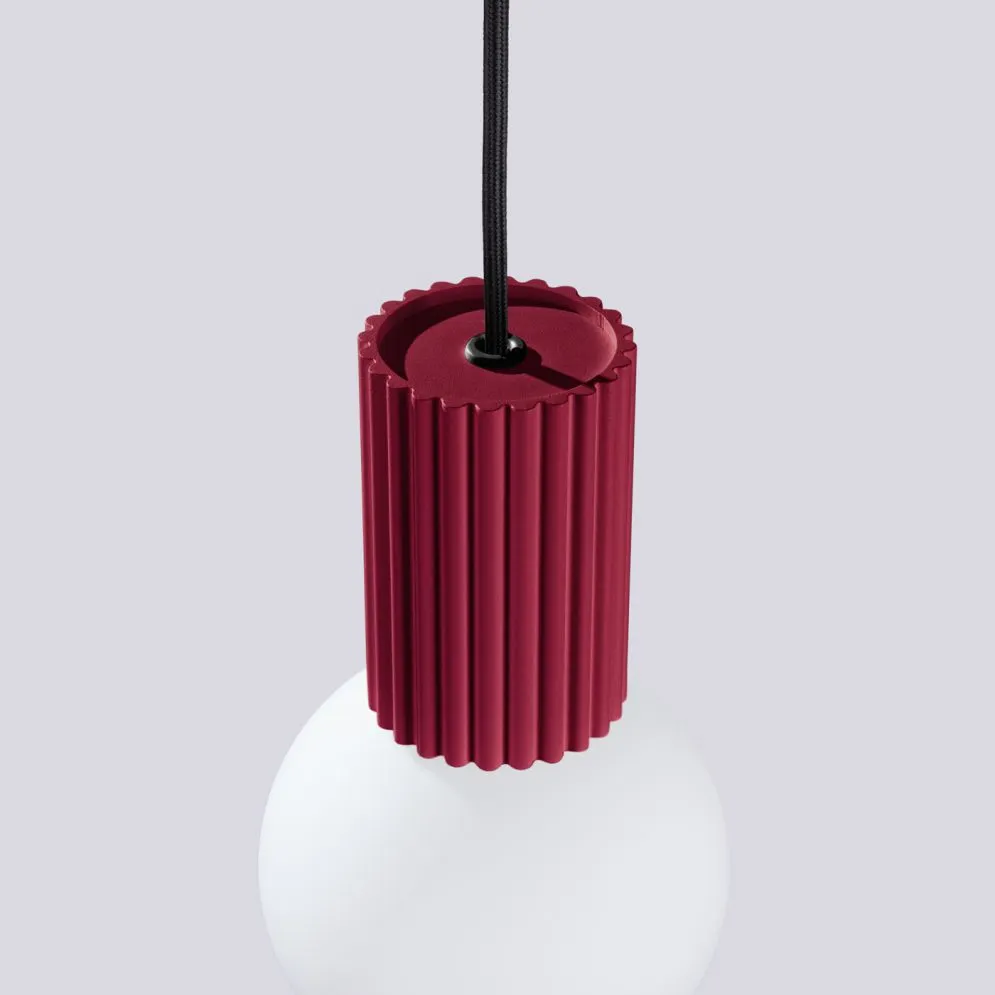 Lampa wisząca HALO 1 burgund | sklep MIRAT kolekcja halo