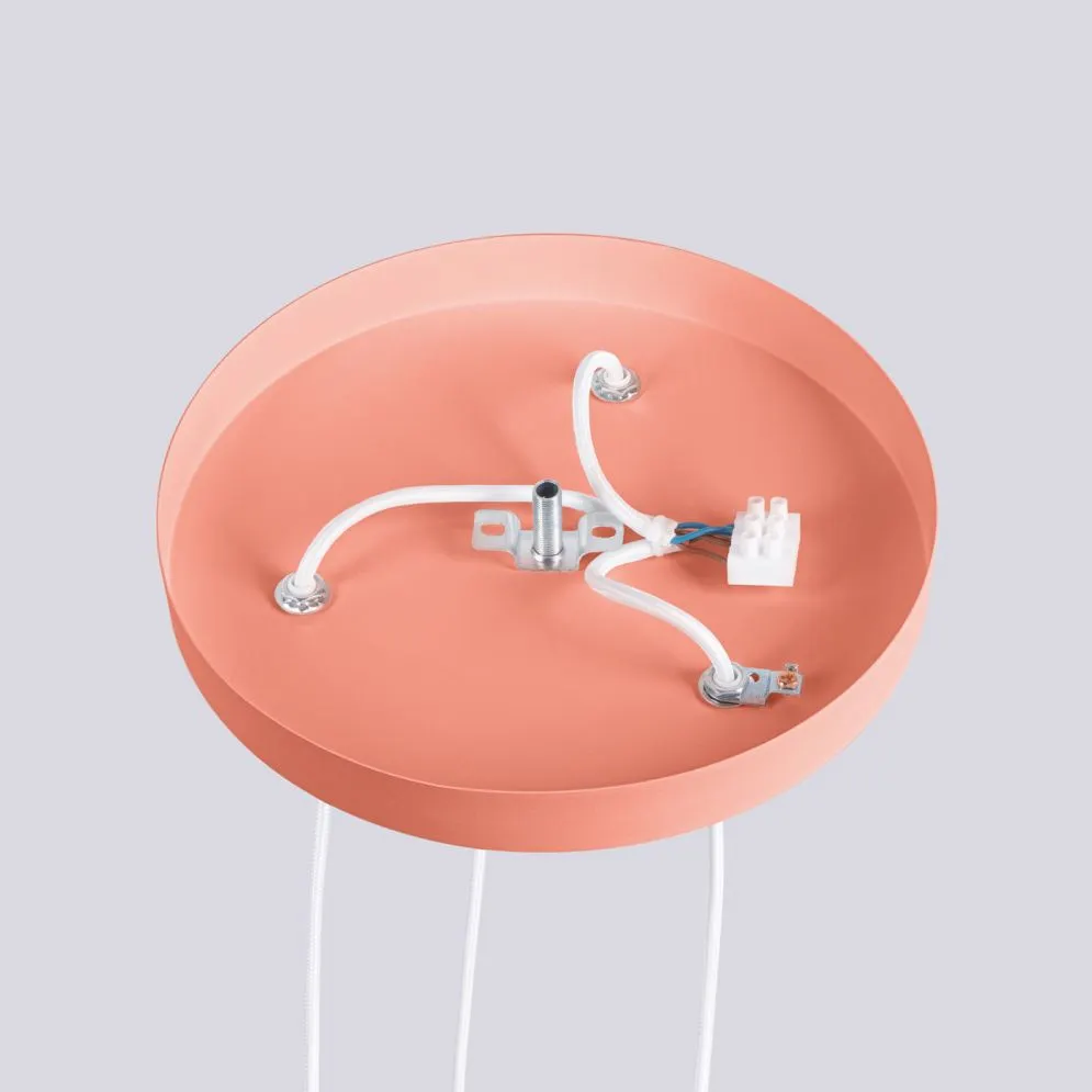 Lampa wisząca HALO 3P brzoskwiniowa | sklep MIRAT kolekcja halo