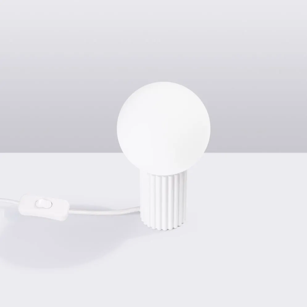 Lampa biurkowa HALO biała | sklep MIRAT kolekcja halo