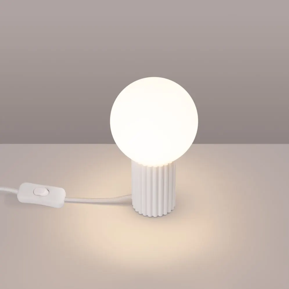 Lampa biurkowa HALO biała | sklep MIRAT kolekcja halo