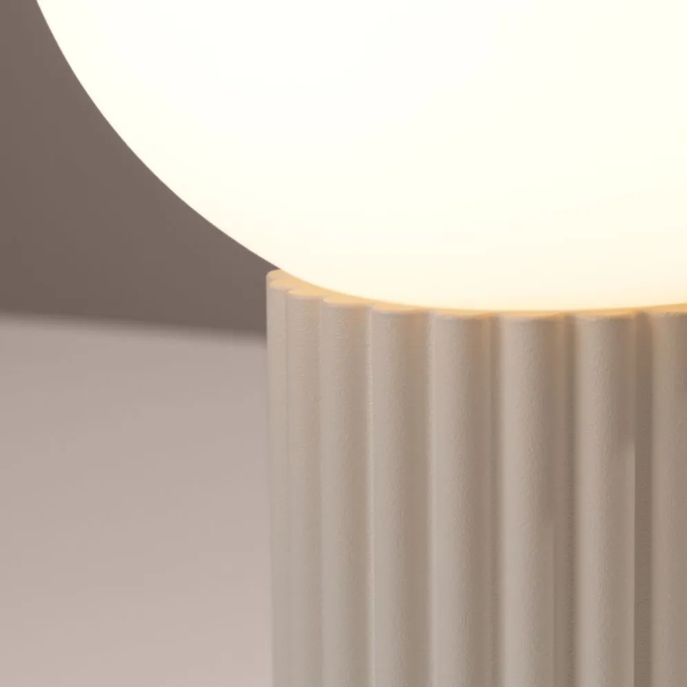 Lampa biurkowa HALO beżowa | sklep MIRAT kolekcja halo