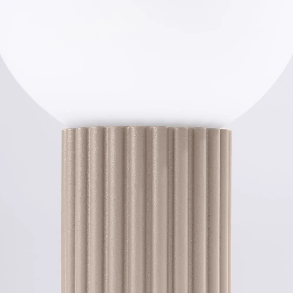 Lampa biurkowa HALO taupe | sklep MIRAT  kolekcja halo