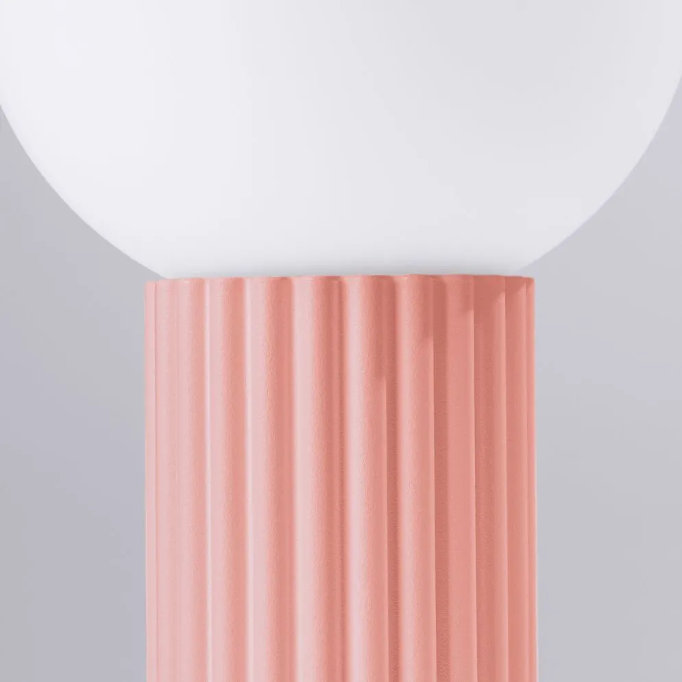 Lampa biurkowa HALO brzoskwiniowa | sklep MIRAT kolekcja halo