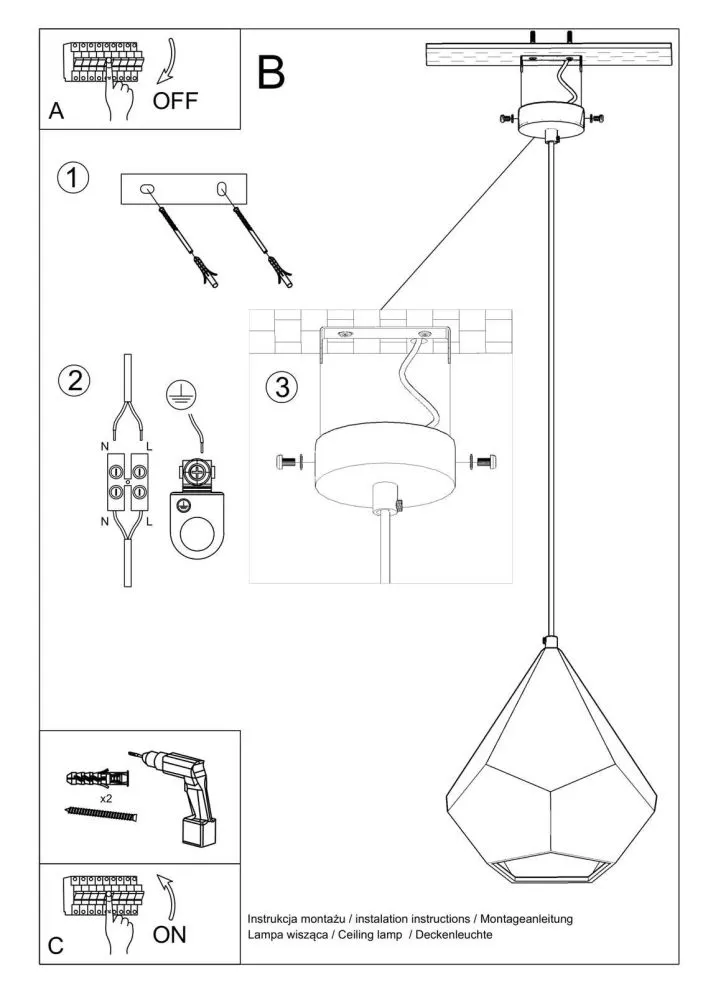 Lampa wisząca ceramiczna PAVLUS | sklep MIRAT kolekcja pavlus