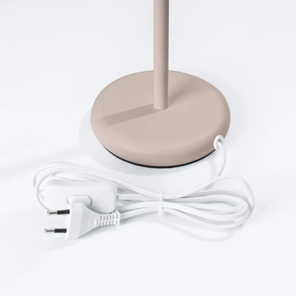 Lampa biurkowa KARBON taupe | sklep MIRAT  kolekcja karbon