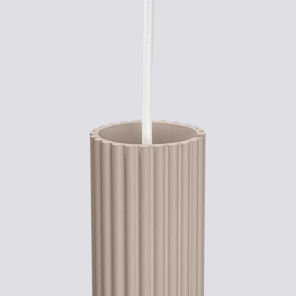 Lampa wisząca KARBON 3P taupe | sklep MIRAT kolekcja karbon