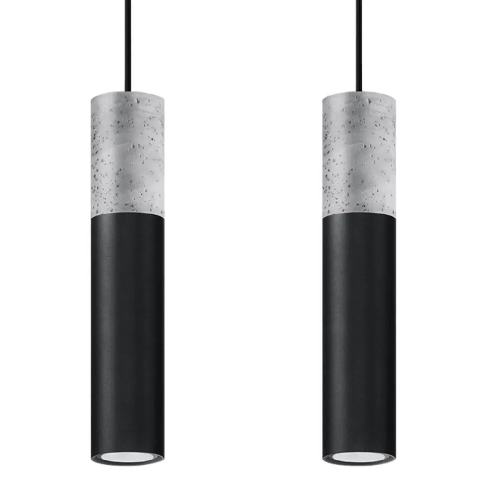Lampa wisząca BORGIO 2 czarny | sklep MIRAT kolekcja borgio