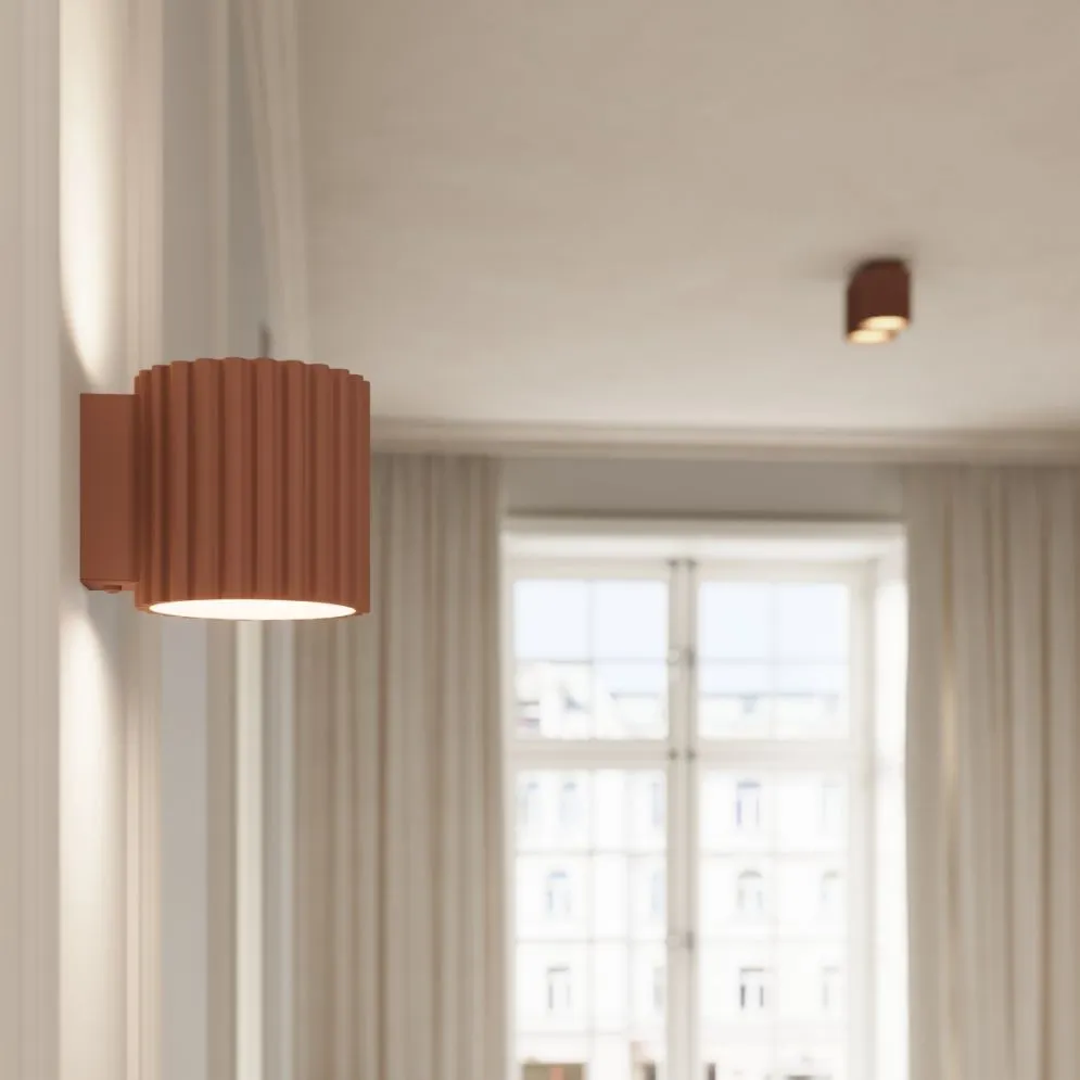 Plafon AURA 1 mocca GU10 | sklep MIRAT  kolekcja aura